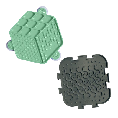 Kit Tapete de Lamber + Lambe Lambe (Verde Vintage)