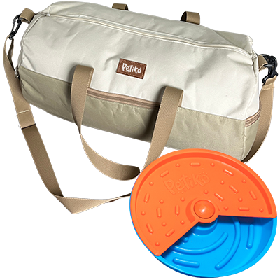Mala Exclusiva + Comedouro Gira Gira